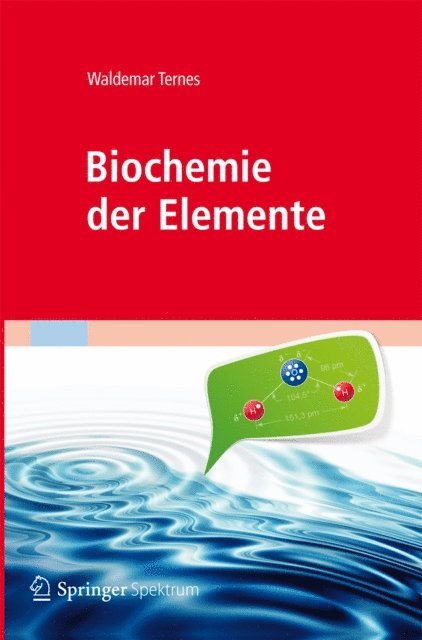 W Ternes - Biochemie der Elemente, E-bok