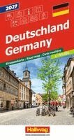 Hallwag Strassenkarte Deutschland 2027 1:750.000. Tillgänglighet: Lägg i varukorg