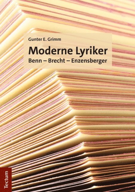 Gunter E. Grimm - Moderne Lyriker, E-bok