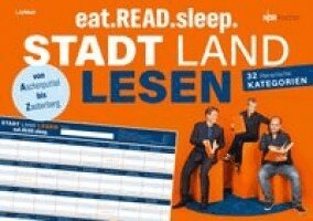Lappan Verlag - Stadt, Land, Lesen - eat.READ.sleep-Edition, Häftad