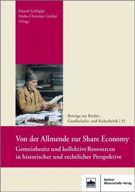 Malte-Christian Gruber, Daniel Schlappi - Von der Allmende zur Share Economy, E-bok