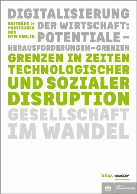 Stefanie Molthagen-Schnoring - Grenzen in Zeiten technologischer und sozialer Disruption, E-bok