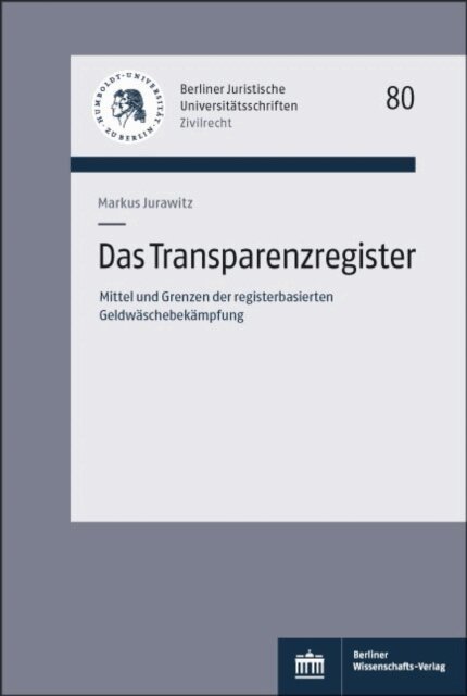 Markus Jurawitz - Das Transparenzregister, E-bok