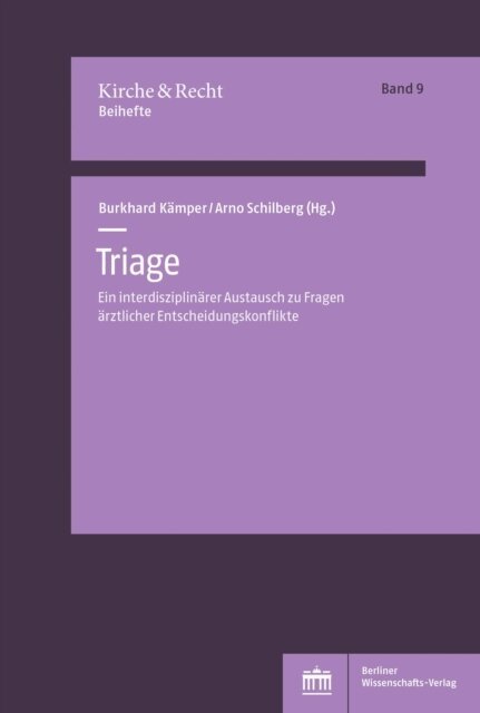Arno Schilberg, Burkhard Kamper - Triage, E-bok