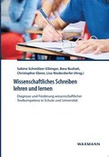 Wissenschaftliches Schreiben lehren und lernen