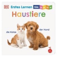 DK Erstes Lernen, DK Verlag - Kids - Erstes Lernen Fühl-Leporello. Haustiere, Kartonnage