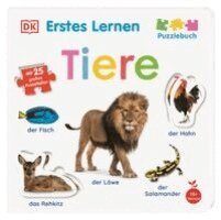 DK Erstes Lernen, DK Verlag - Kids - Erstes Lernen Puzzlebuch. Tiere, Kartonnage
