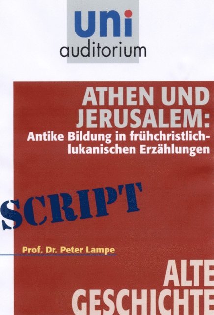 Peter Lampe - Athen und Jerusalem, E-bok