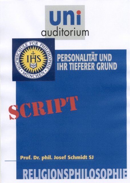 Josef Schmidt - Religionsphilosophie, Teil 4, E-bok