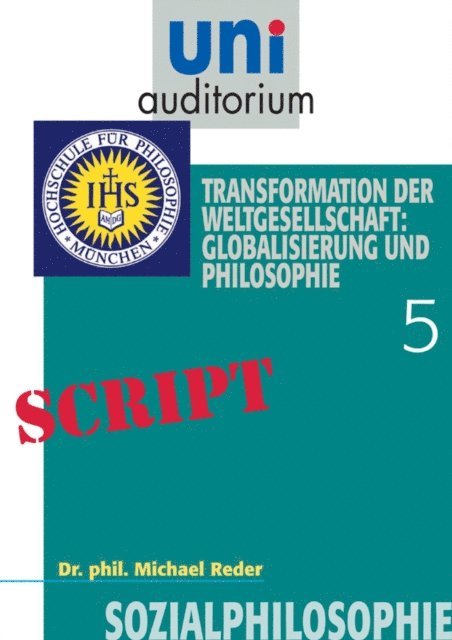 Michael Reder - Sozialphilosophie, Teil 5, E-bok