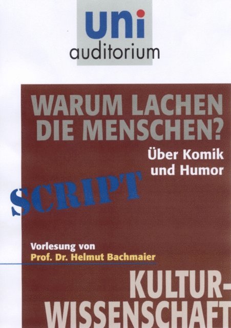 Helmut Bachmaier - Warum lachen die Menschen?, E-bok