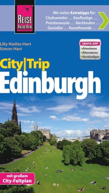 Lilly Nielitz-Hart, Simon Hart - Reise Know-How CityTrip Edinburgh, E-bok