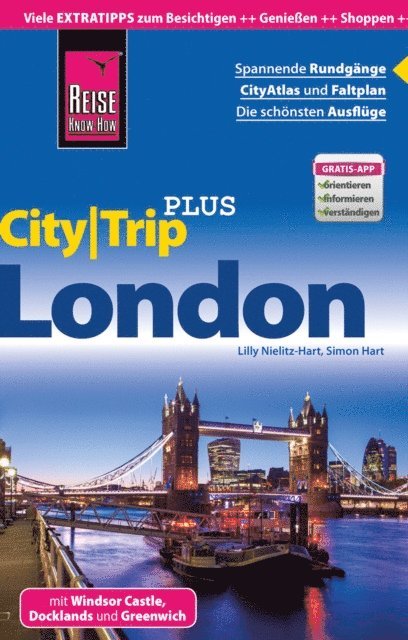 Lilly Nielitz-Hart, Simon Hart - Reise Know-How Reiseführer London (CityTrip PLUS), E-bok