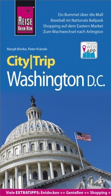 Peter Kranzle, Margit Brinke - Reise Know-How CityTrip Washington D.C., E-bok