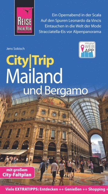 Jens Sobisch - Reise Know-How CityTrip Mailand und Bergamo, E-bok