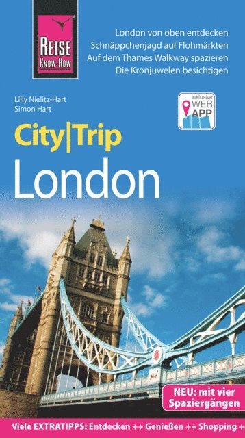 Lilly Nielitz-Hart, Simon Hart - Reise Know-How CityTrip London, E-bok
