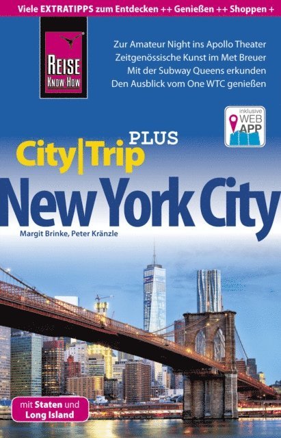 Margit Brinke, Peter Kranzle - Reise Know-How Reiseführer New York City (CityTrip PLUS), E-bok
