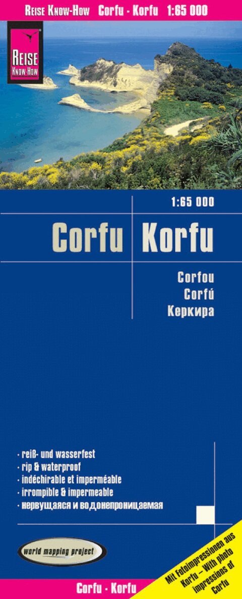 Reise Know How - Corfu (1:65.000), Övrigt
