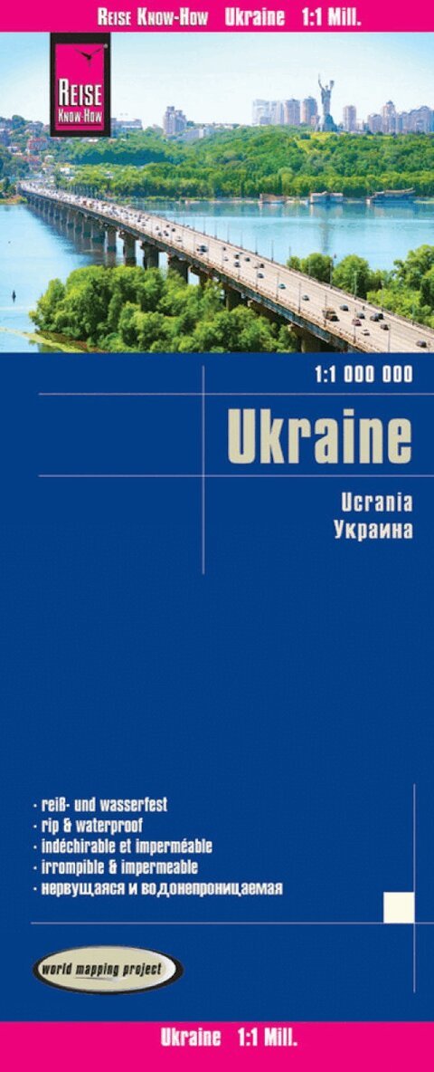 Reise Know How, Reise Know-How Verlag Peter Rump - Ukraine (1:1.000.000), Övrigt
