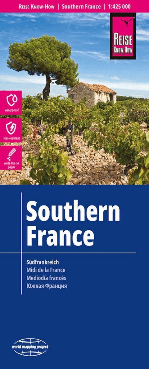 Reise Know How, Reise Know-How Verlag Peter Rump - Southern France (1:425.000). Tillgänglighet: Lägg i varukorg