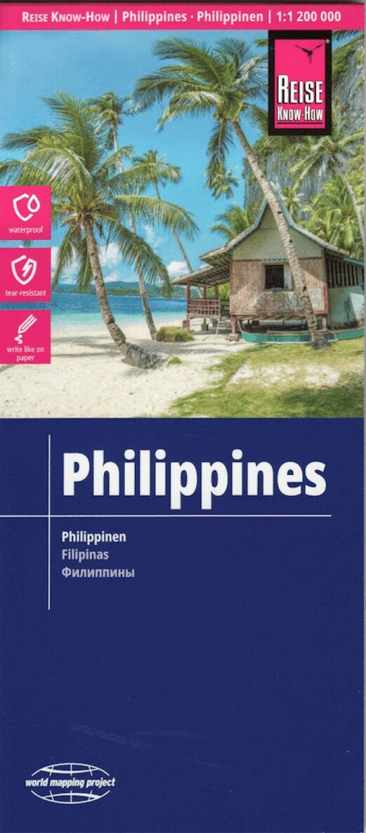 Reise Know How, Reise Know-How Verlag Peter Rump GmbH - Philippines (1:1.200.000), Övrigt. Tillgänglighet: Lägg i varukorg