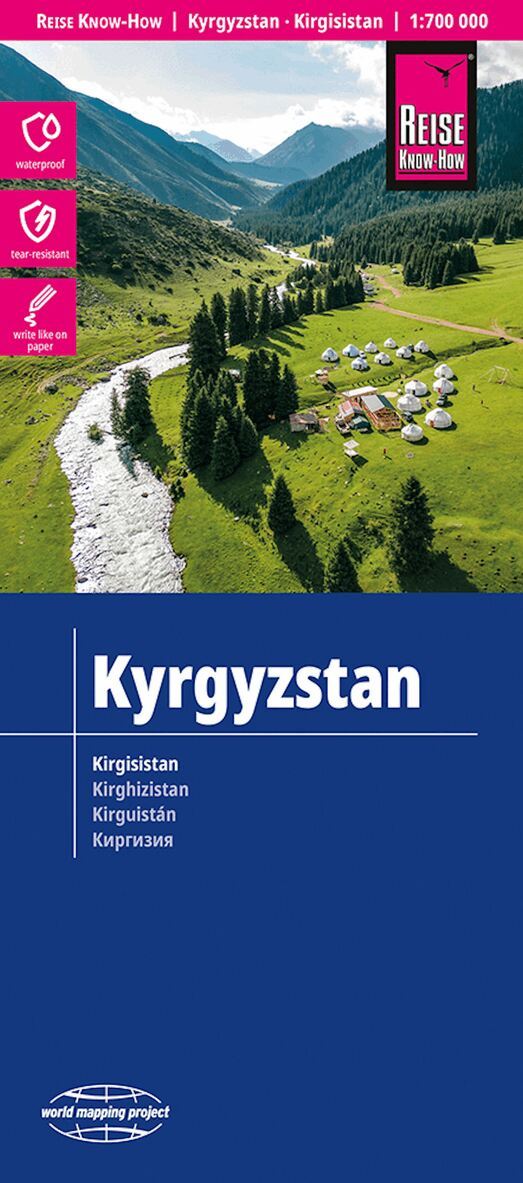 Reise Know How - Kyrgyzstan (1:700.000), Övrigt