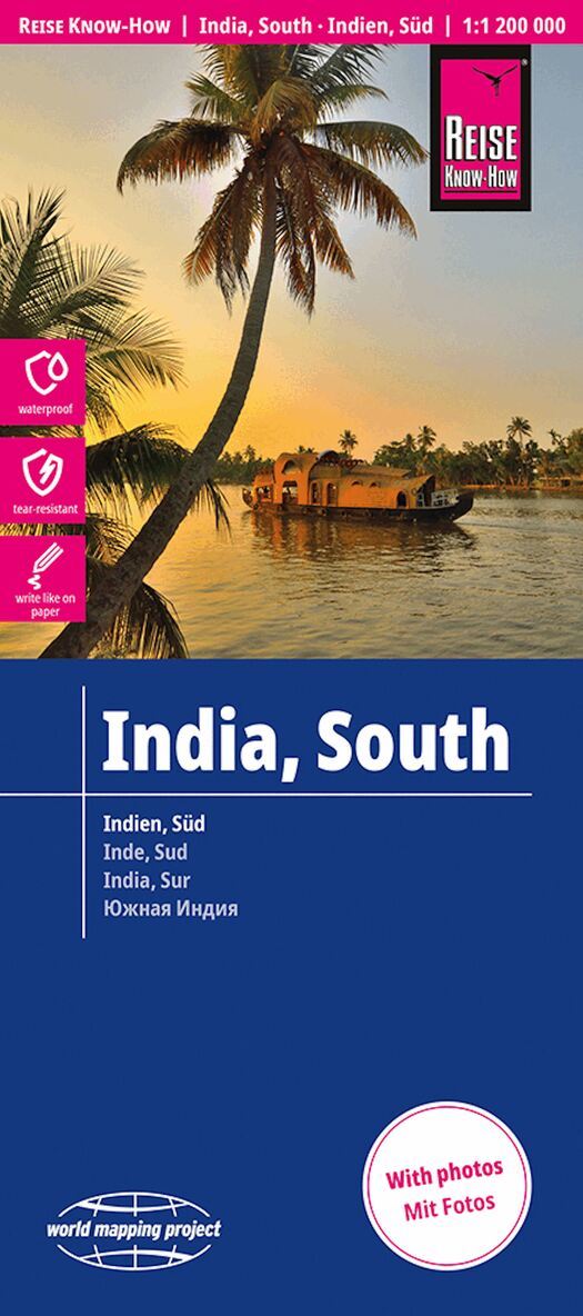 Reise Know How - India, South (1:1.200.000), Övrigt
