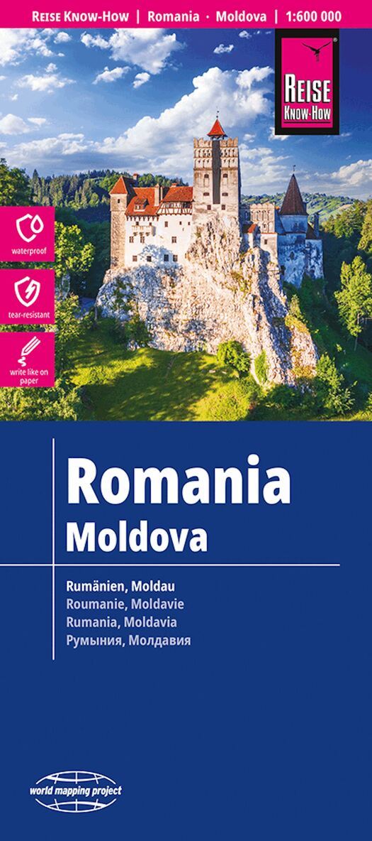 Reise Know How - Romania, Moldova (1:600.000), Övrigt