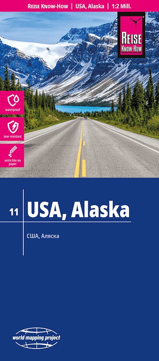 Reise Know How - USA 11, Alaska (1:2.000.000), Övrigt