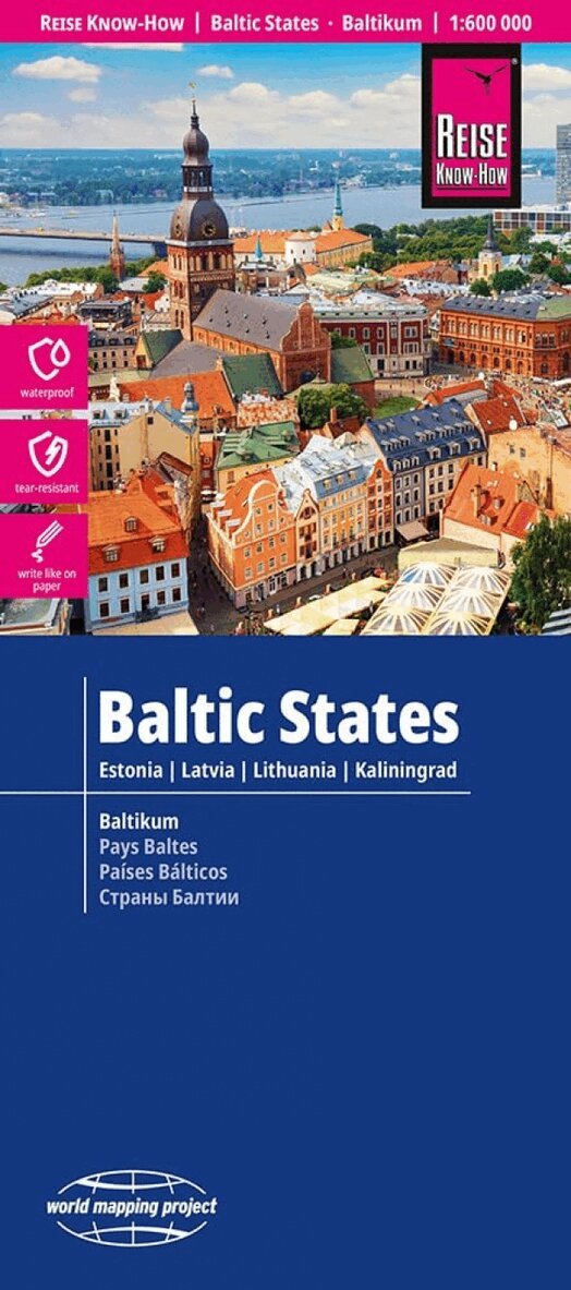 Reise Know How - Baltic States (1:600.000), Övrigt