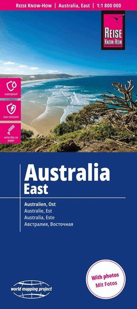 Reise Know How - Australia East 1:1,800,000 scale map, Övrigt