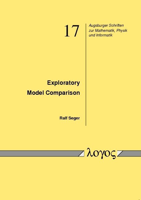 Ralf Seger - Exploratory Model Comparison, Häftad