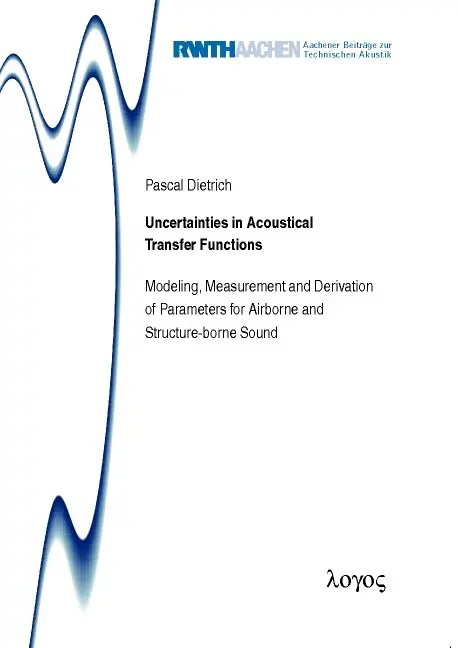 Pascal Dietrich - Uncertainties in Acoustical Transfer Functions, Häftad. Tillgänglighet: Tillfälligt slut
