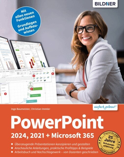 Christian Immler, Inge Baumeister - PowerPoint 2024, 2021 + Microsoft 365, E-bok