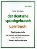 Der deutsche Sprachgebrauch - Lernbuch -
