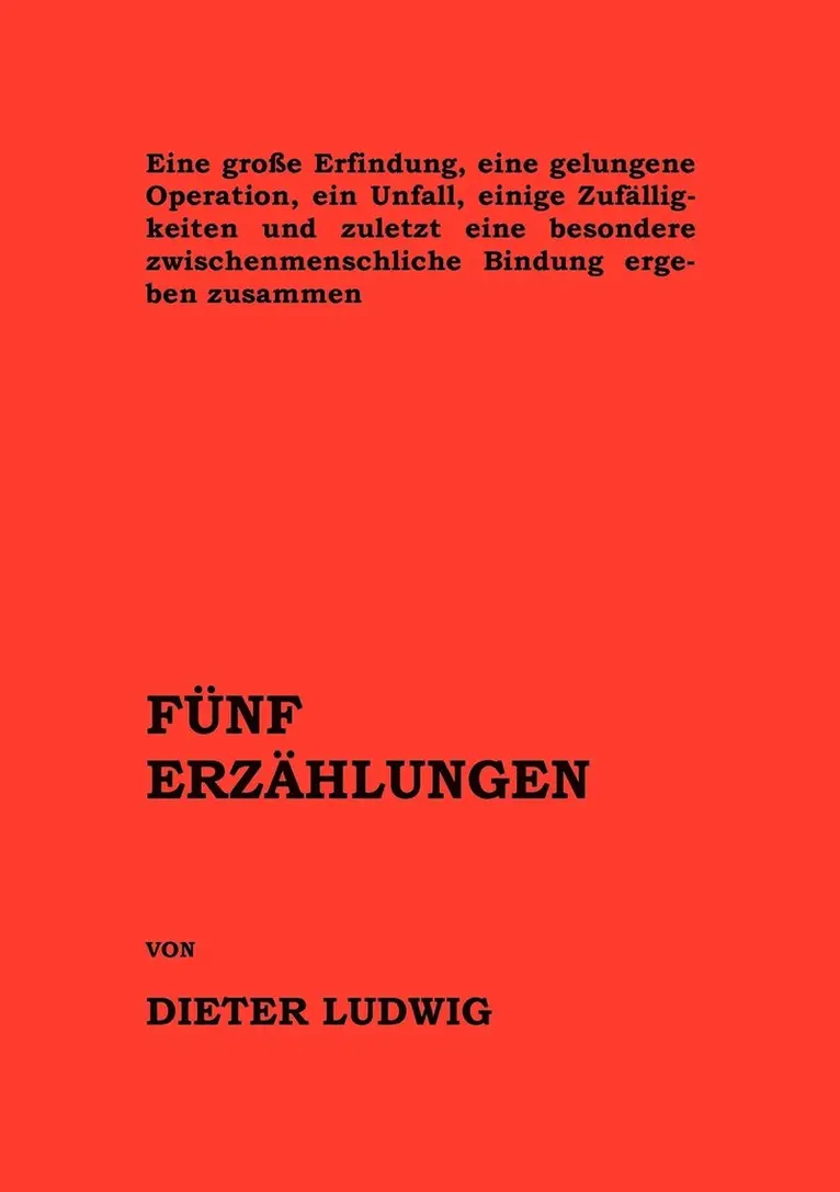 Dieter Ludwig - Fünf Erzählungen, Häftad. Tillgänglighet: Lägg i varukorg