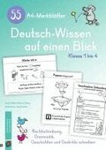 55 A4-Merkbl�tter Deutsch-Wissen auf einen Blick - Klasse 1 bis 4