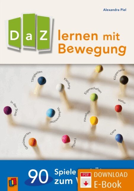 Alexandra Piel - DaZ lernen mit Bewegung, E-bok