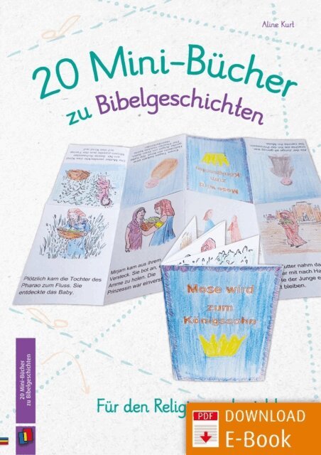 Aline Kurt - 20 Mini-Bucher zu Bibelgeschichten, E-bok