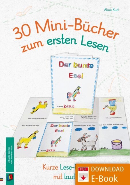 Aline Kurt - 30 Mini-Bucher zum ersten Lesen, E-bok