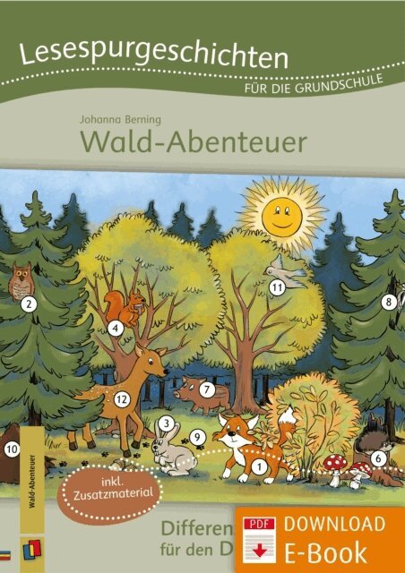 Johanna Berning - Lesespurgeschichten fur die Grundschule - Wald-Abenteuer, E-bok