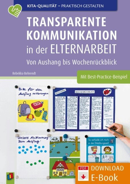 Rebekka Behrendt - Transparente Kommunikation in der Elternarbeit, E-bok
