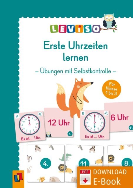 Redaktionsteam Verlag an der Ruhr - Erste Uhrzeiten lernen, E-bok