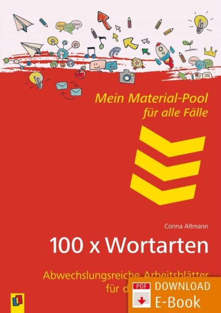 Corina Altmann - 100 x Wortarten, E-bok