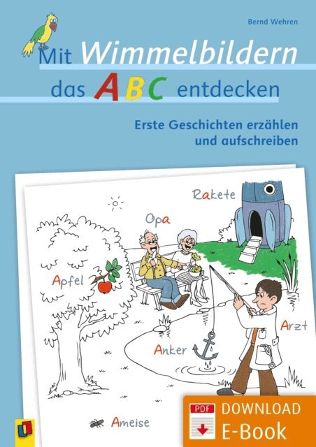 Bernd Wehren - Mit Wimmelbildern das ABC entdecken, E-bok