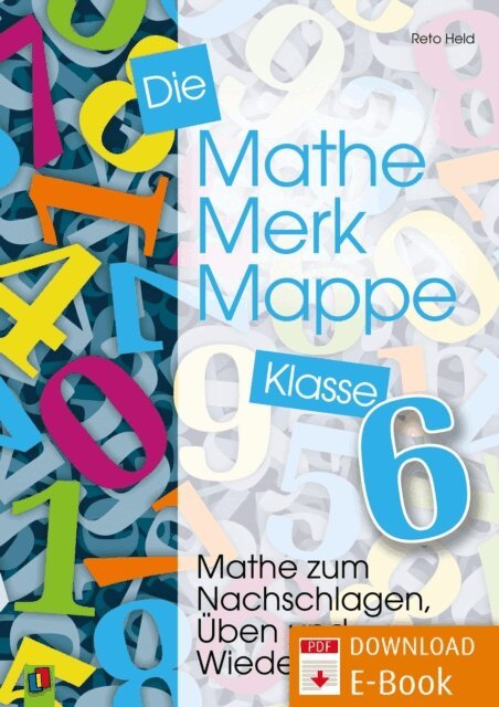 Reto Held - Die Mathe-Merk-Mappe Klasse 6, E-bok