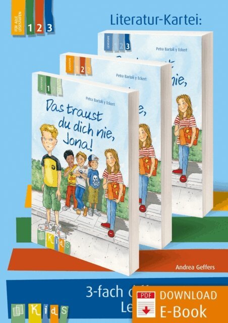 Andrea Geffers - Das traust du dich nie, Jona!, E-bok