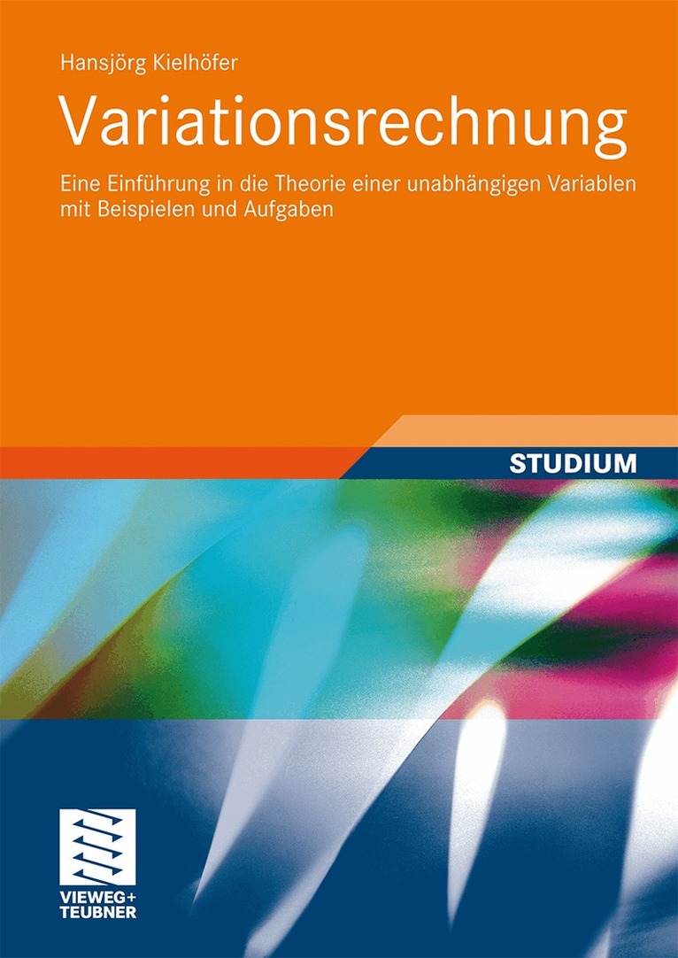 Hansjörg Kielhöfer - Variationsrechnung, Häftad