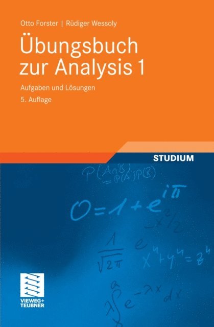 Rudiger Wessoly, Otto Forster - Übungsbuch zur Analysis 1, E-bok
