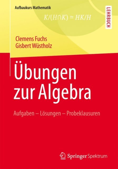 Gisbert Wustholz, Clemens Fuchs - Übungen zur Algebra, E-bok